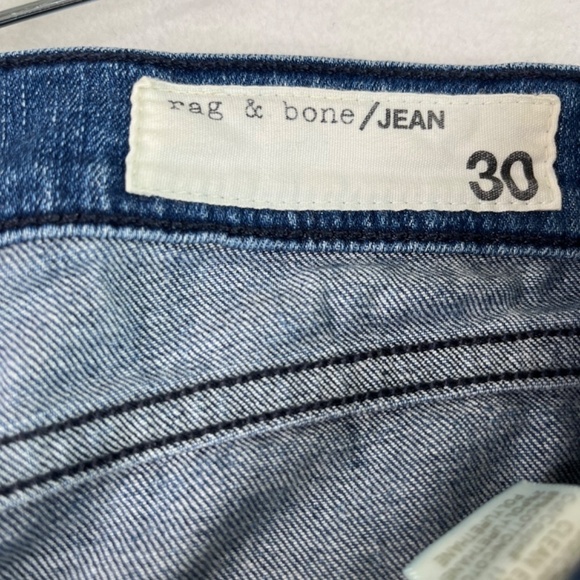 Rag & Bone Boot Flare Jeans Women’s Size 30 Button Up - Picture 4 of 6